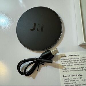 Black Wireless Charging Pad